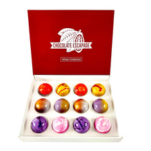 Load image into Gallery viewer, Fruit-Nut-12-Piece-Chocolate-Box