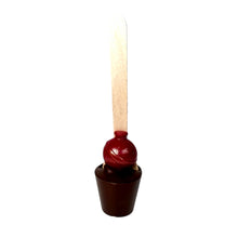 Load image into Gallery viewer, Raspberry-Dark-Chocolate-Stirrer