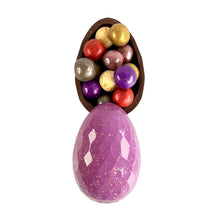 Load image into Gallery viewer, Decorative purple egg inside