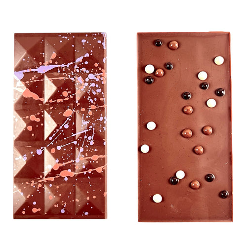 Crispy Coffee Chocolate Bar Front Back