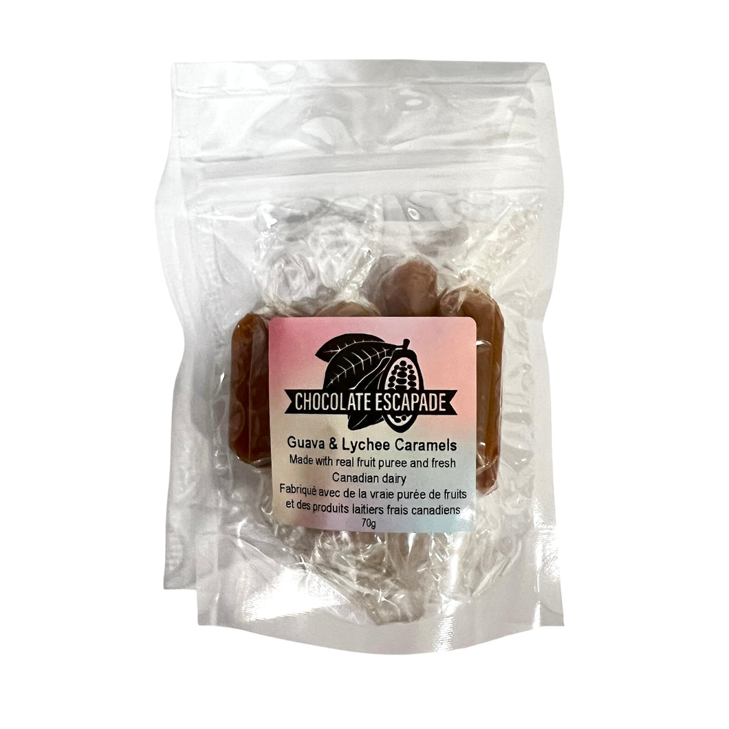 Guava & Lychee Caramels