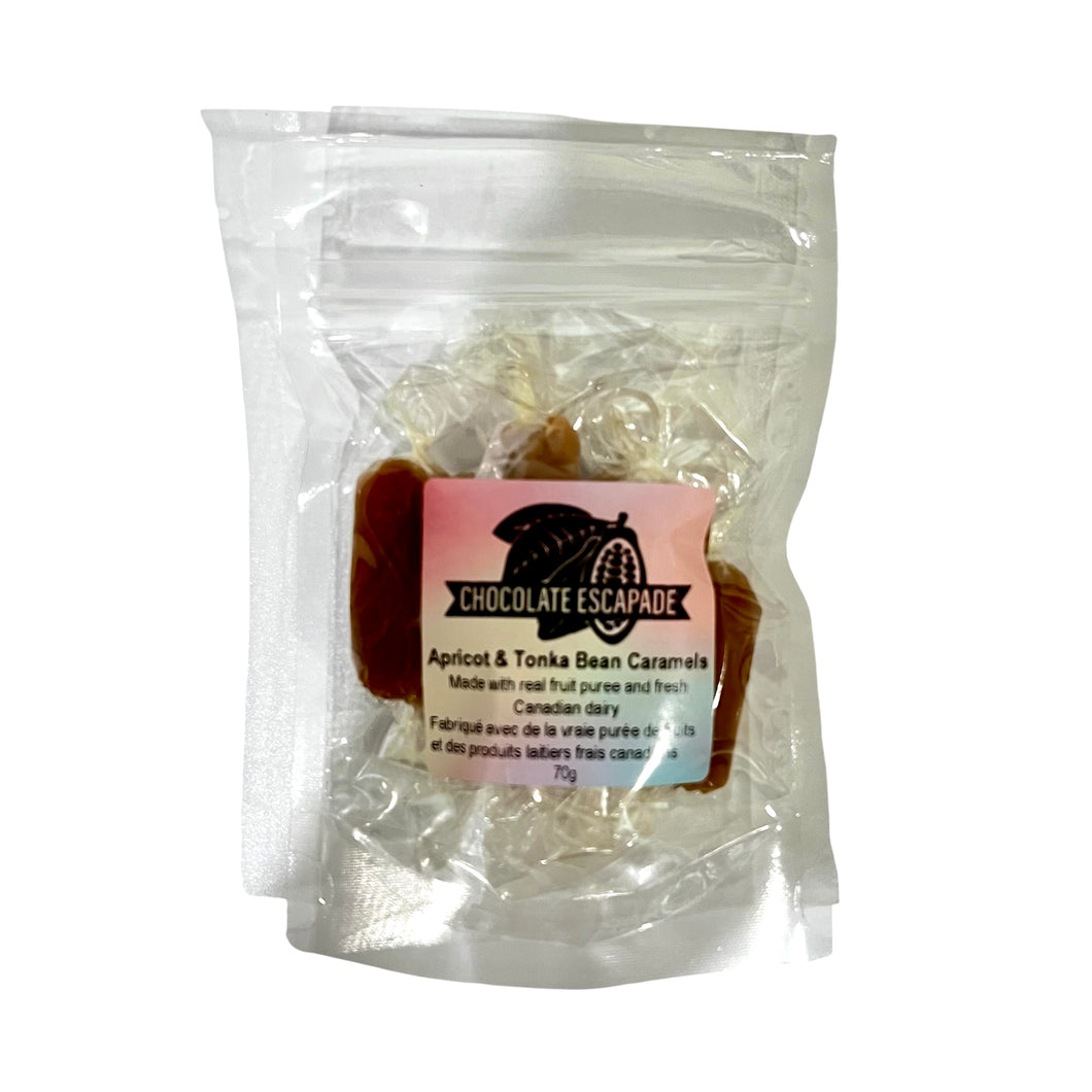 Apricot & Tonka Bean Caramels