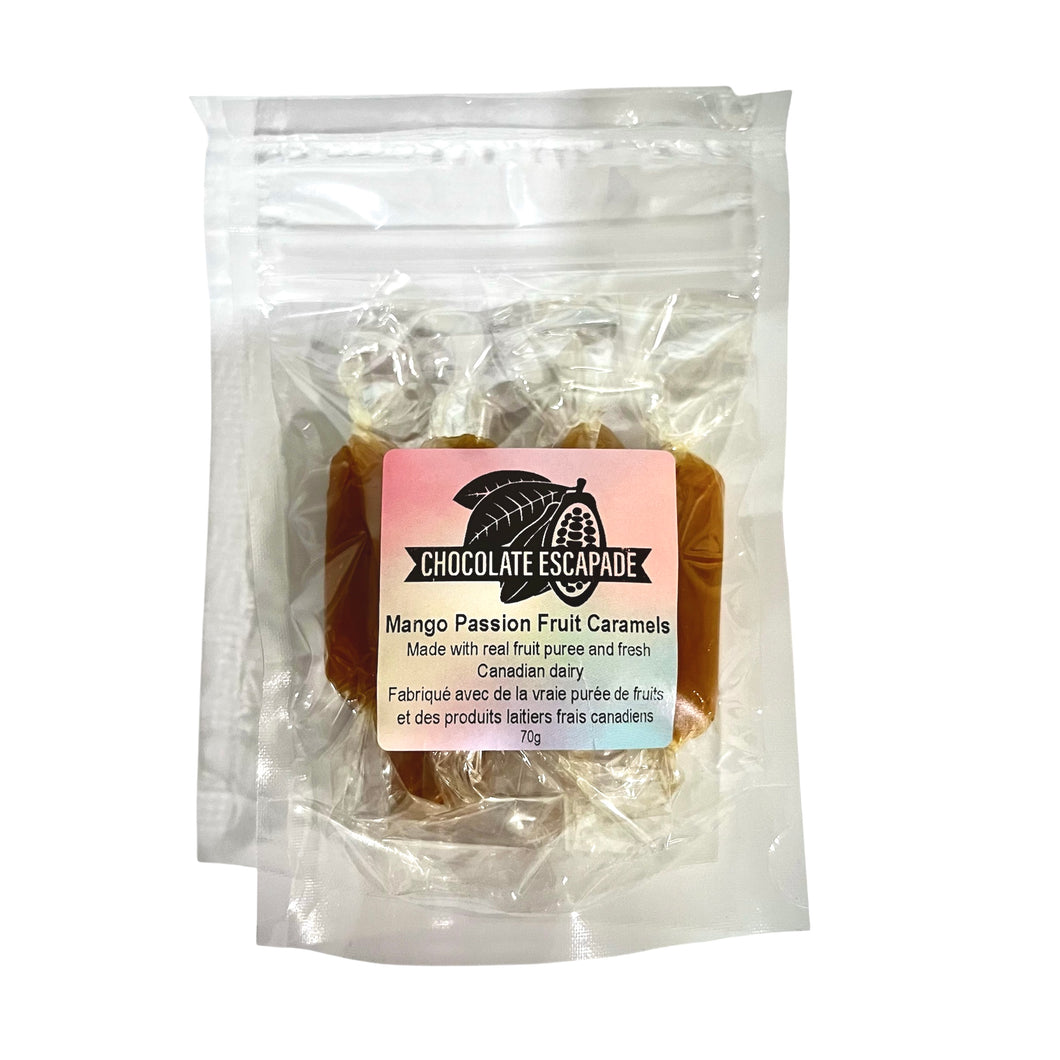 Mango Passion Fruit Caramels