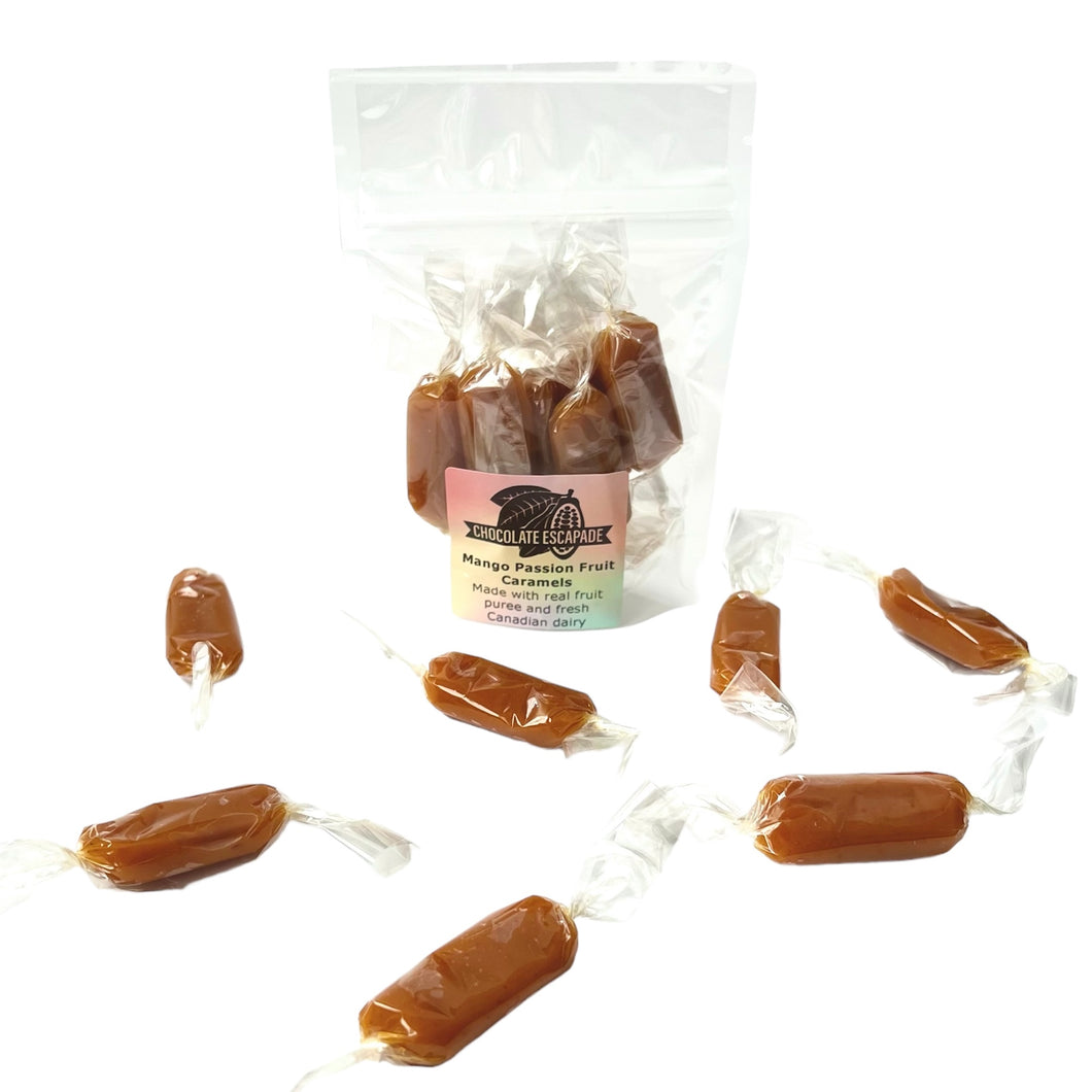 Mango Passion Fruit Caramels