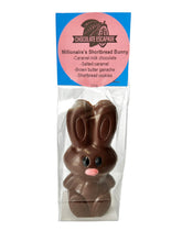 Load image into Gallery viewer, Chocolate easter bunny in packaging with on a white background
