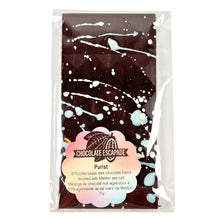Load image into Gallery viewer, Purist Dark Chocolate Bar in Package
