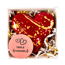 Load image into Gallery viewer, Triple Caramel Decadent Heart
